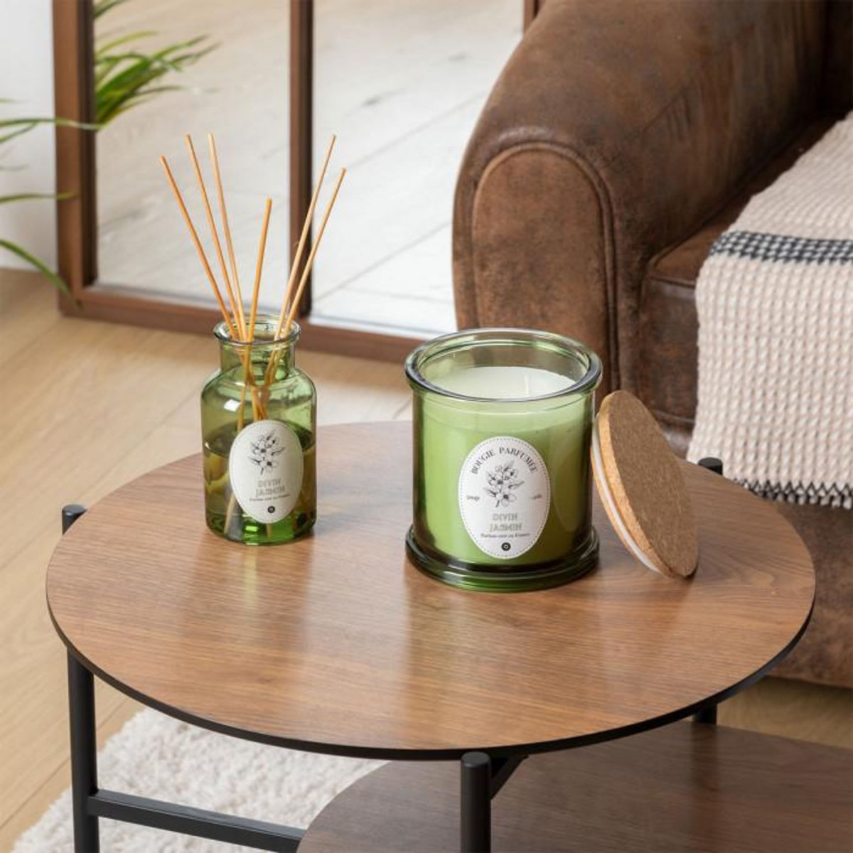 ATMOSPHERA Bougie Parfumée  Hapo  500g Divin Jasmin