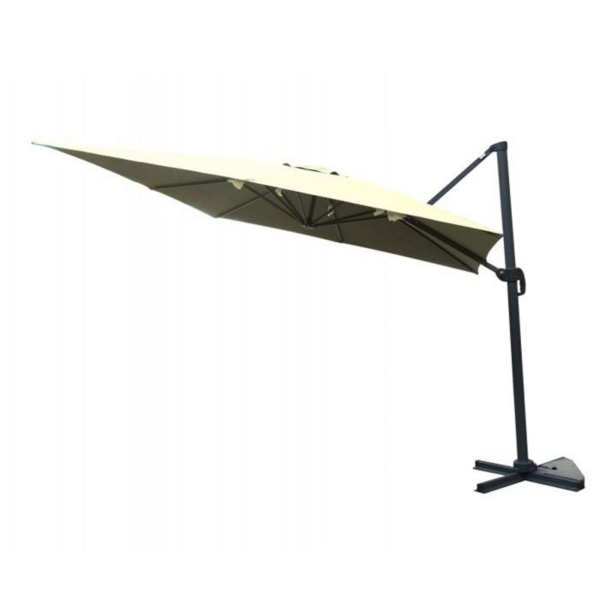 Paris Prix Parasol Déporté avec  Housse  300cm Sable