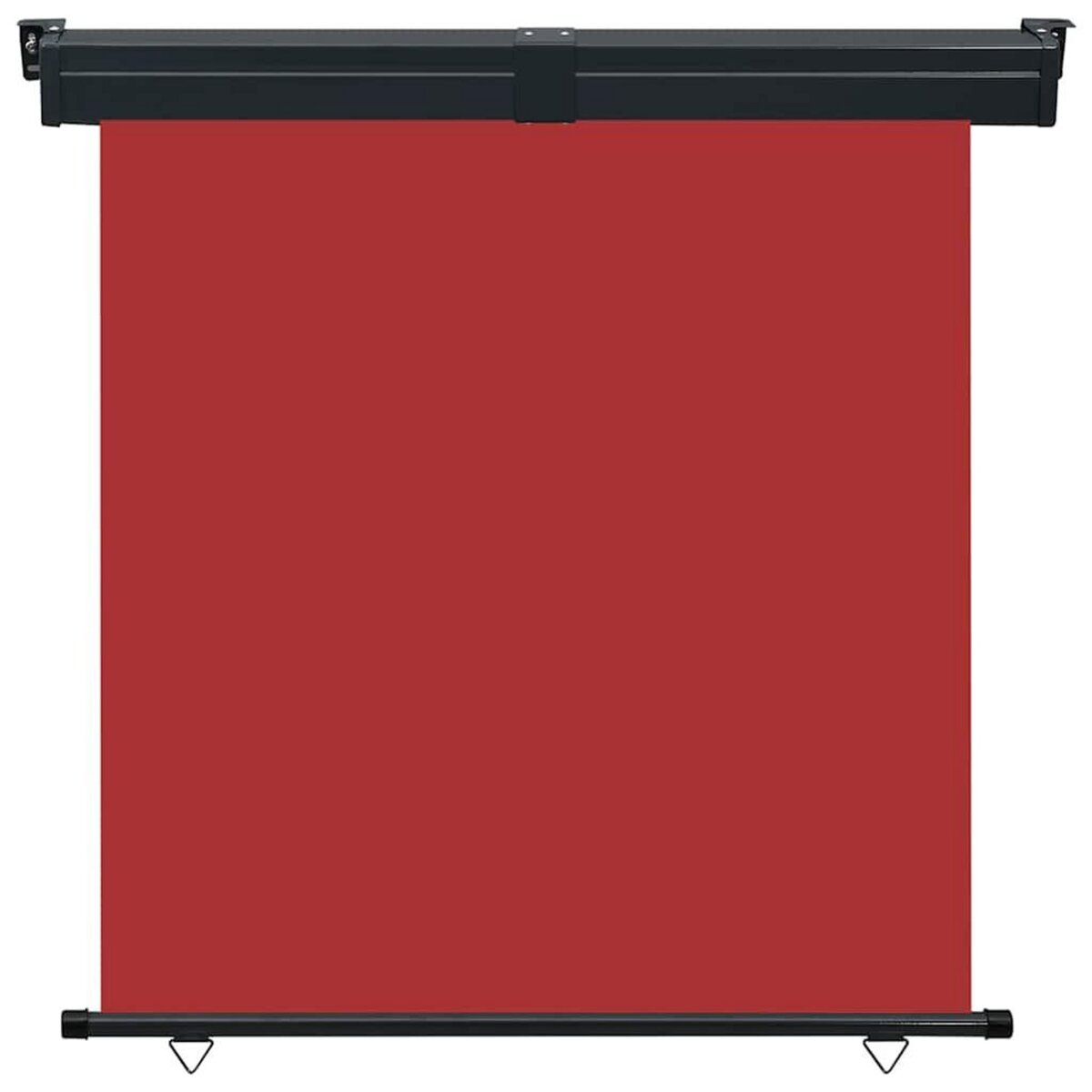 VIDAXL Auvent lateral de balcon 165x250 cm Rouge