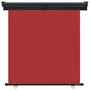 Voir la diapositive 2 : VIDAXL Auvent lateral de balcon 165x250 cm Rouge