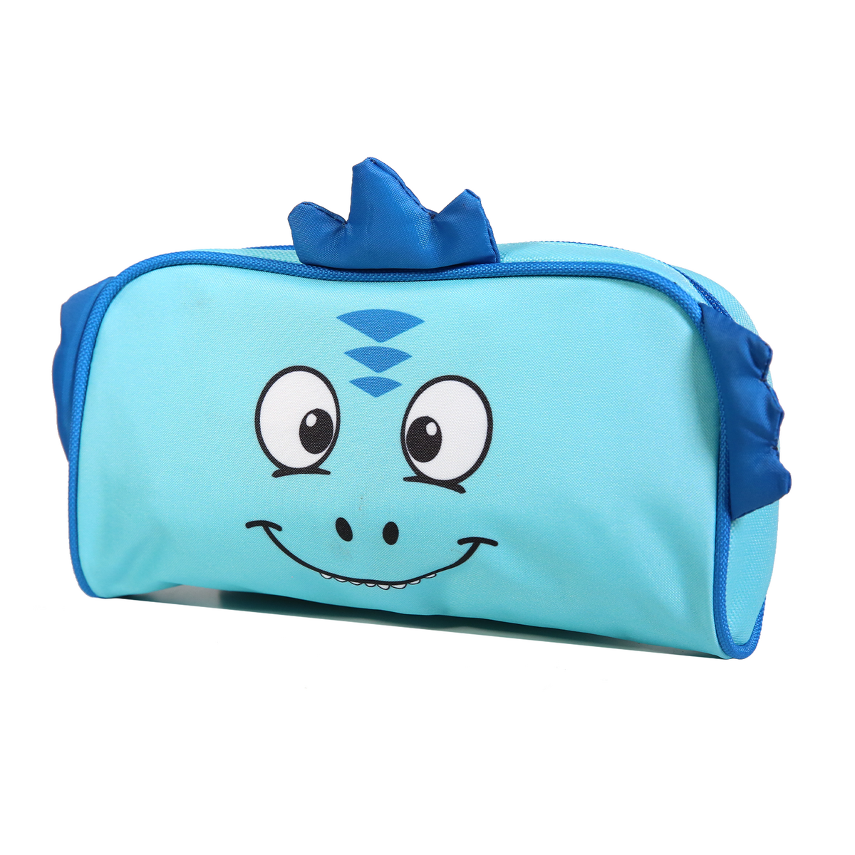 Bagtrotter BAGTROTTER Trousse scolaire rectangulaire Kids Bleue Dinosaure