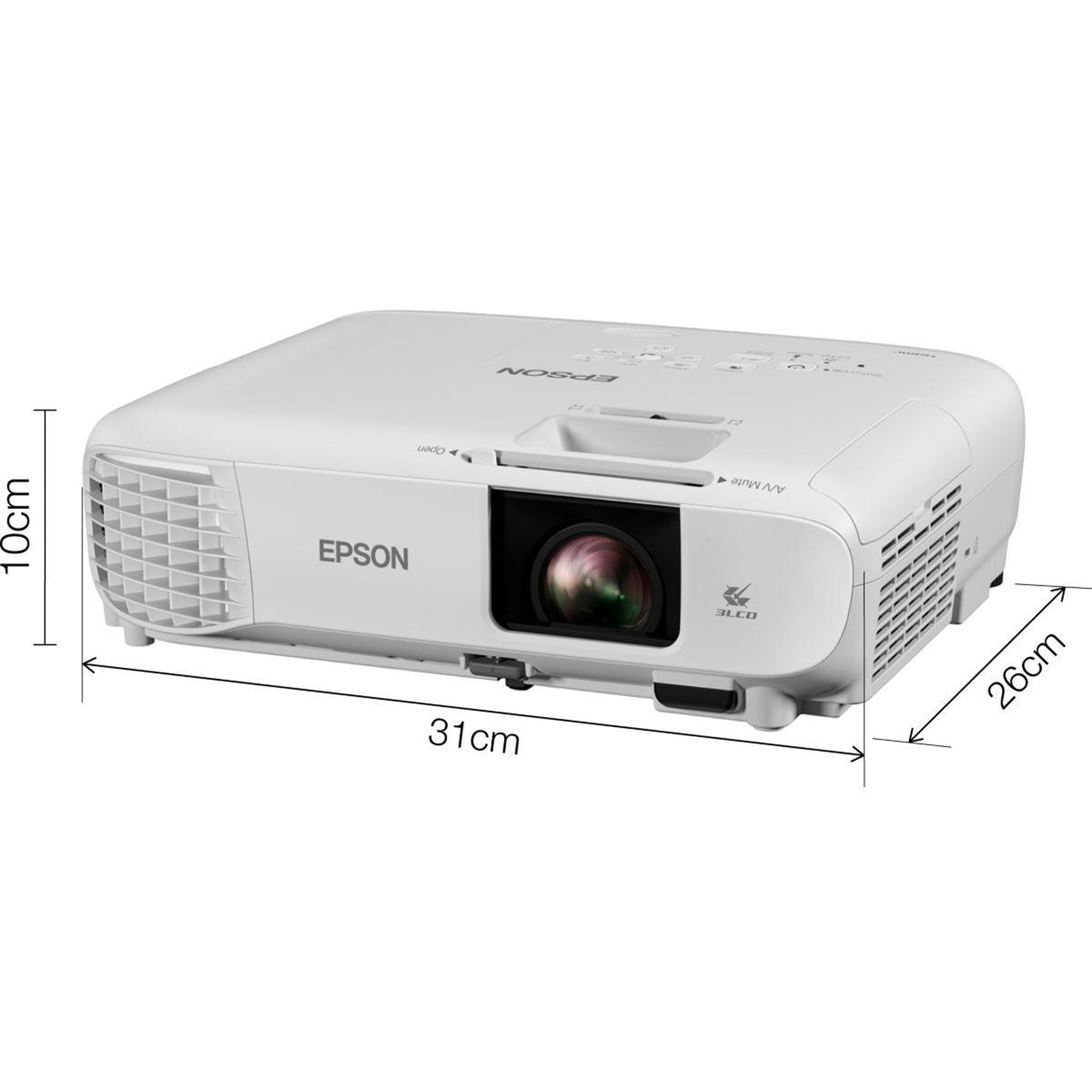 Voir la diapositive 5 : Epson Vidéoprojecteur home cinéma EB FH-06