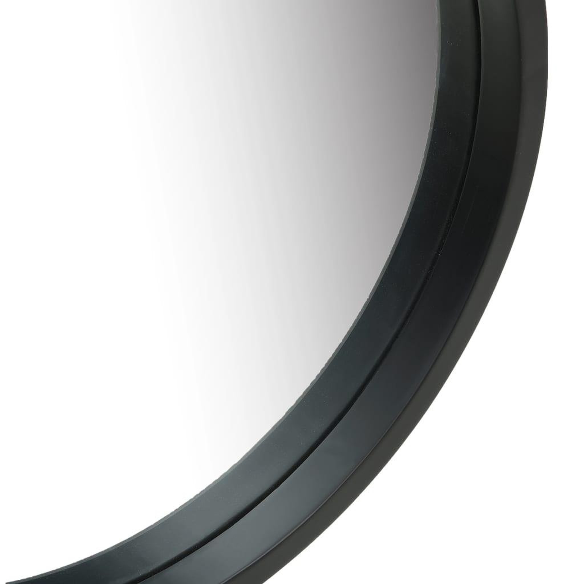 Voir la diapositive 3 : VIDAXL Miroir mural avec sangle 50 cm Noir
