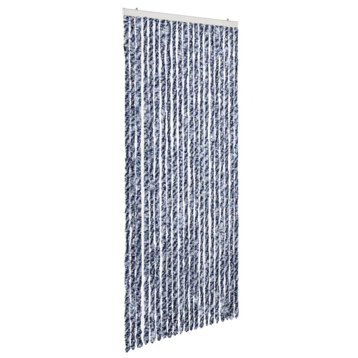 VIDAXL Moustiquaire Bleu et blanc 90x200 cm Chenille
