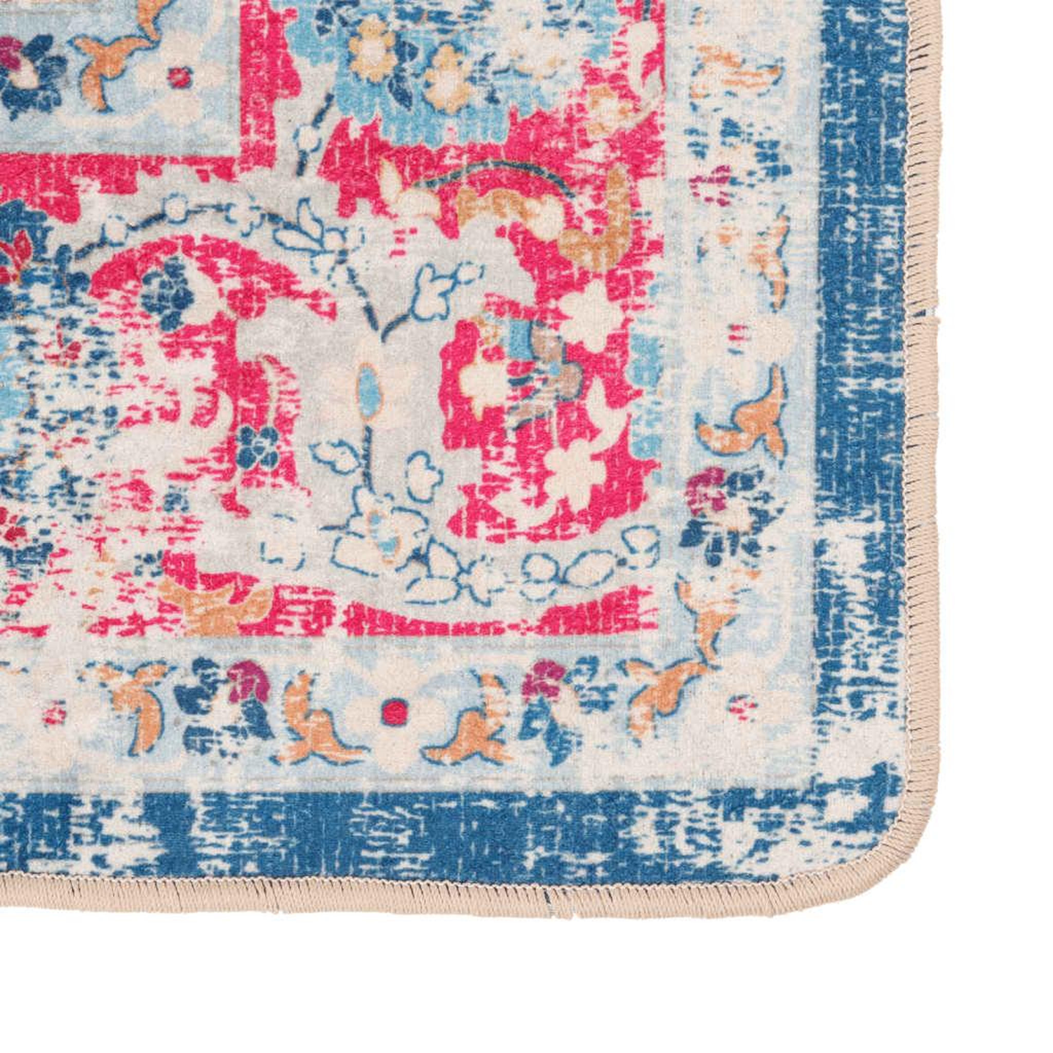 Voir la diapositive 3 : VIDAXL Tapis lavable multicolore 80x150 cm antiderapant