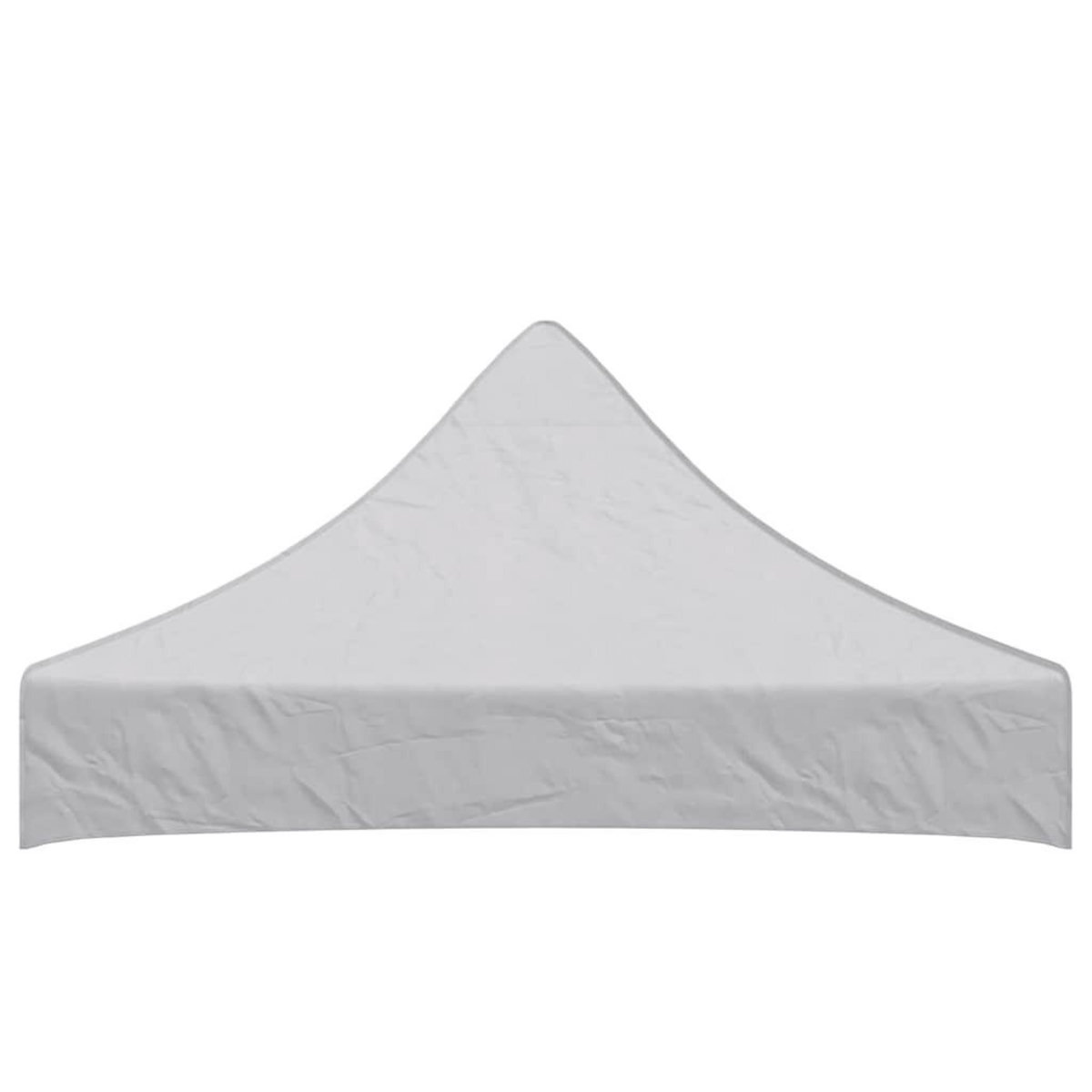 VIDAXL Toit de tente de reception 2x2 m Blanc 270 g/m^2