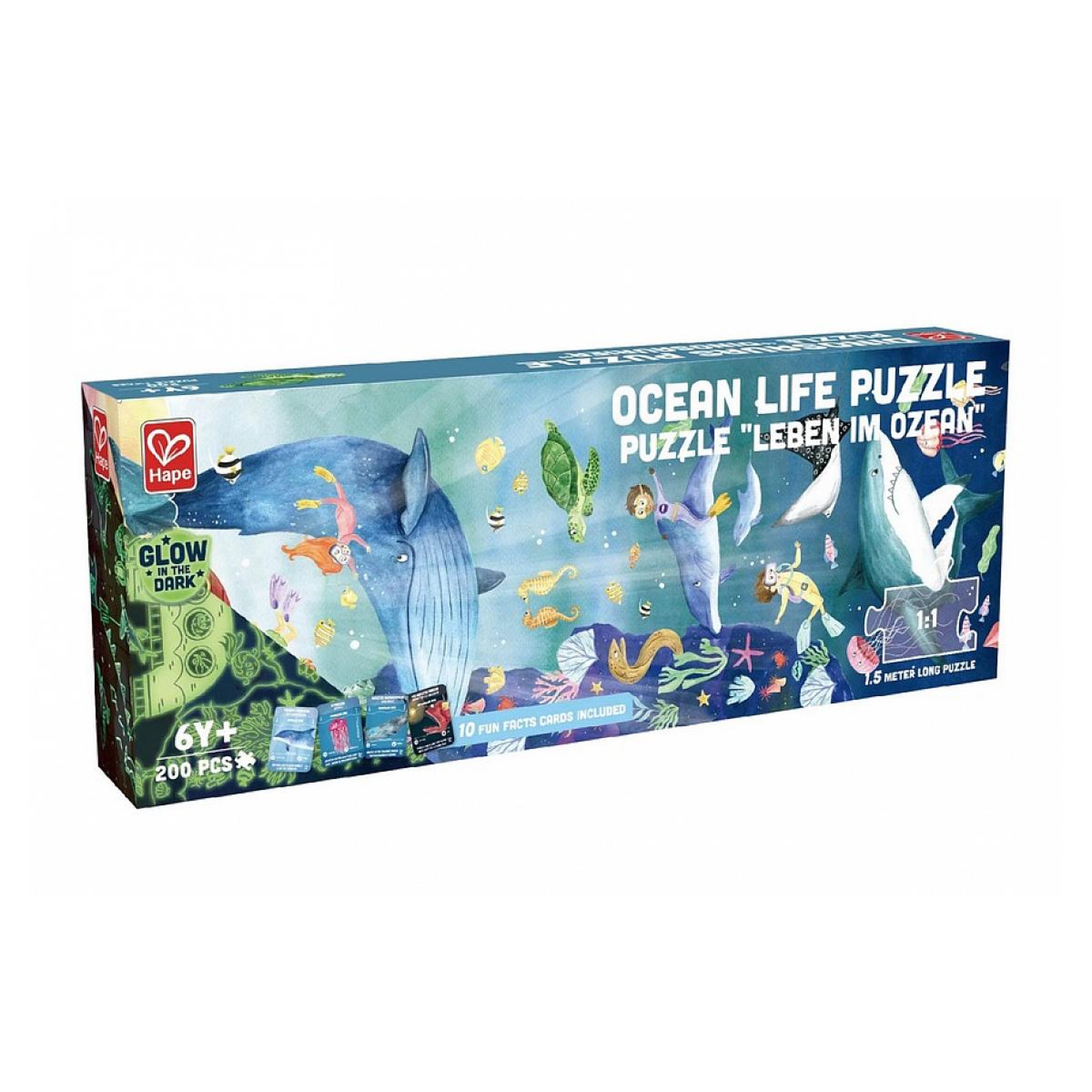 Hape Puzzle geant Ocean brille dans le noir