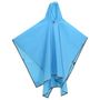 Voir la diapositive 2 : VIDAXL Poncho de pluie avec capuche design 2 en 1 bleu 223x145 cm