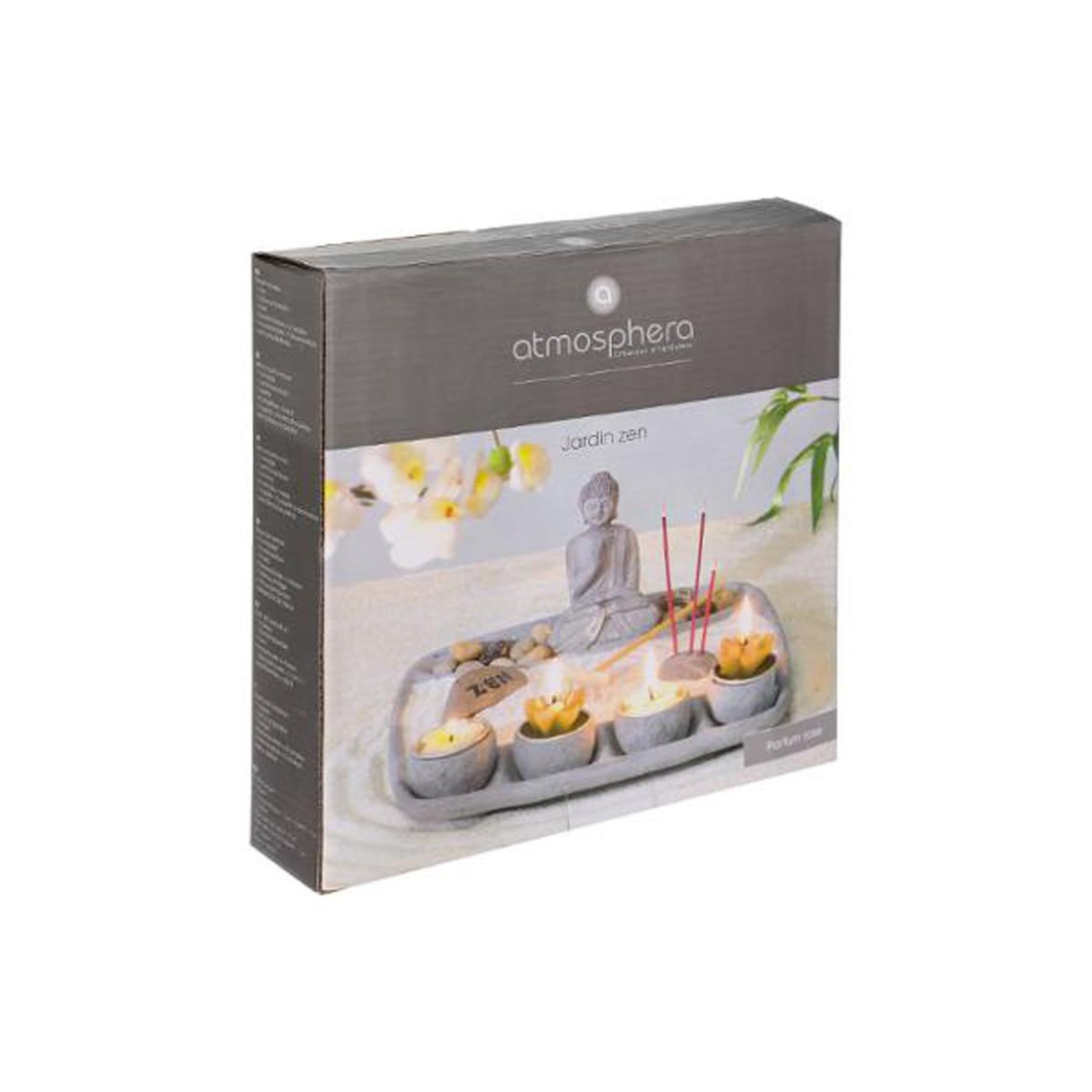 Voir la diapositive 3 : ATMOSPHERA Jardin zen en ciment - Gris