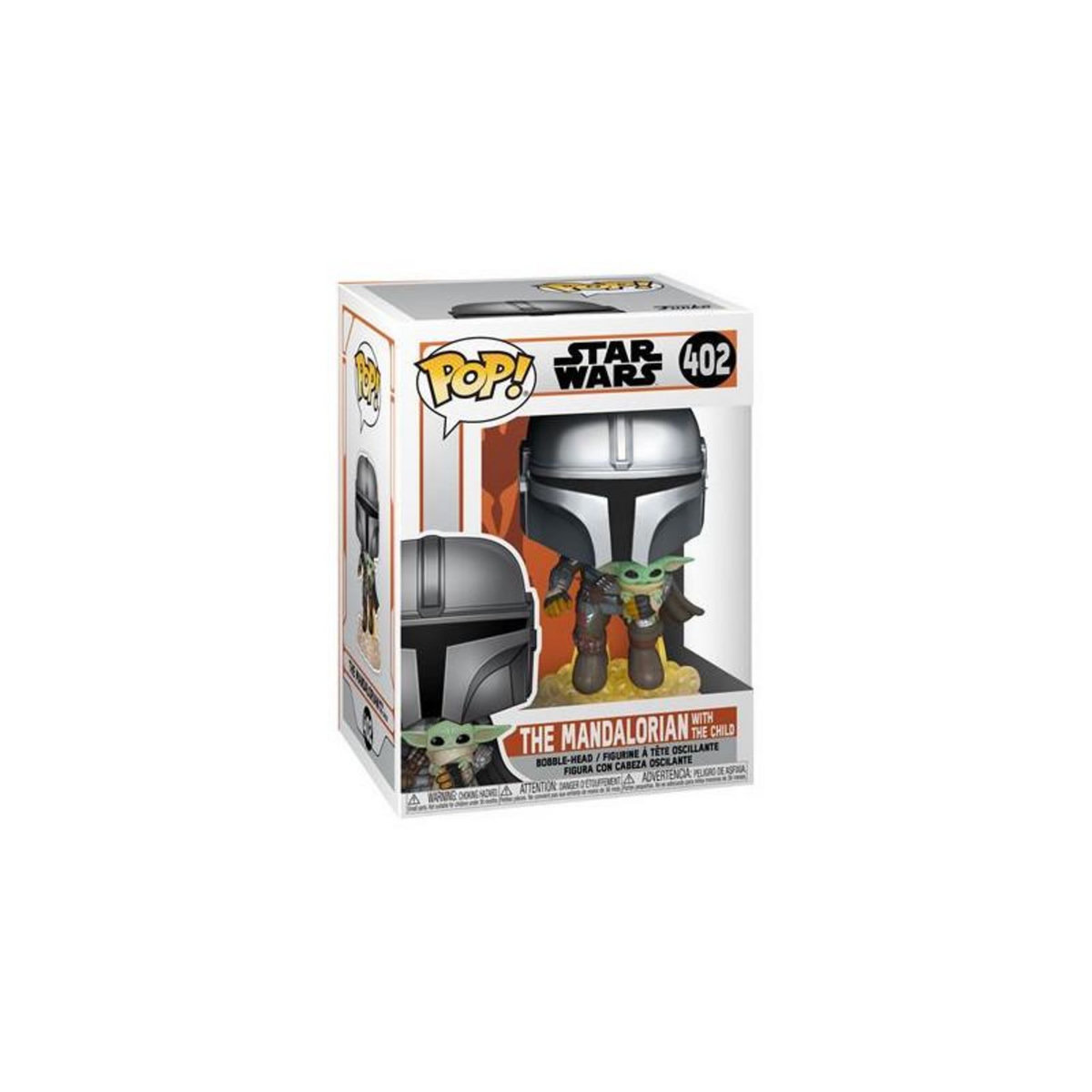Funko Figurine Funko Pop Star Wars The Mandalorian flying with Jet Pack
