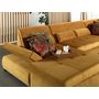 Voir la diapositive 3 : LISA DESIGN Vermont - canapé panoramique d'angle droit - 7 places - xxl - en velours