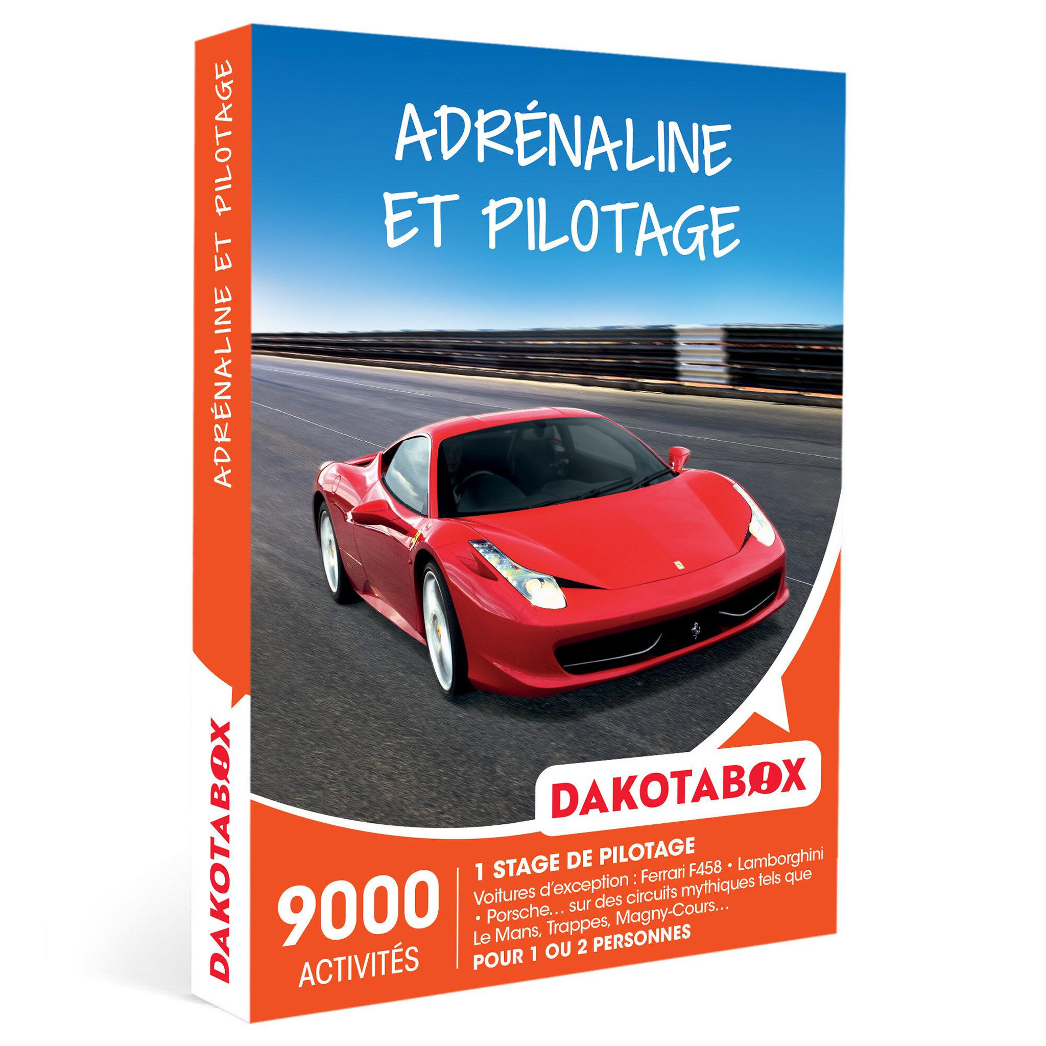 Smartbox Adrénalineset pilotage - coffret cadeau sport & aventure