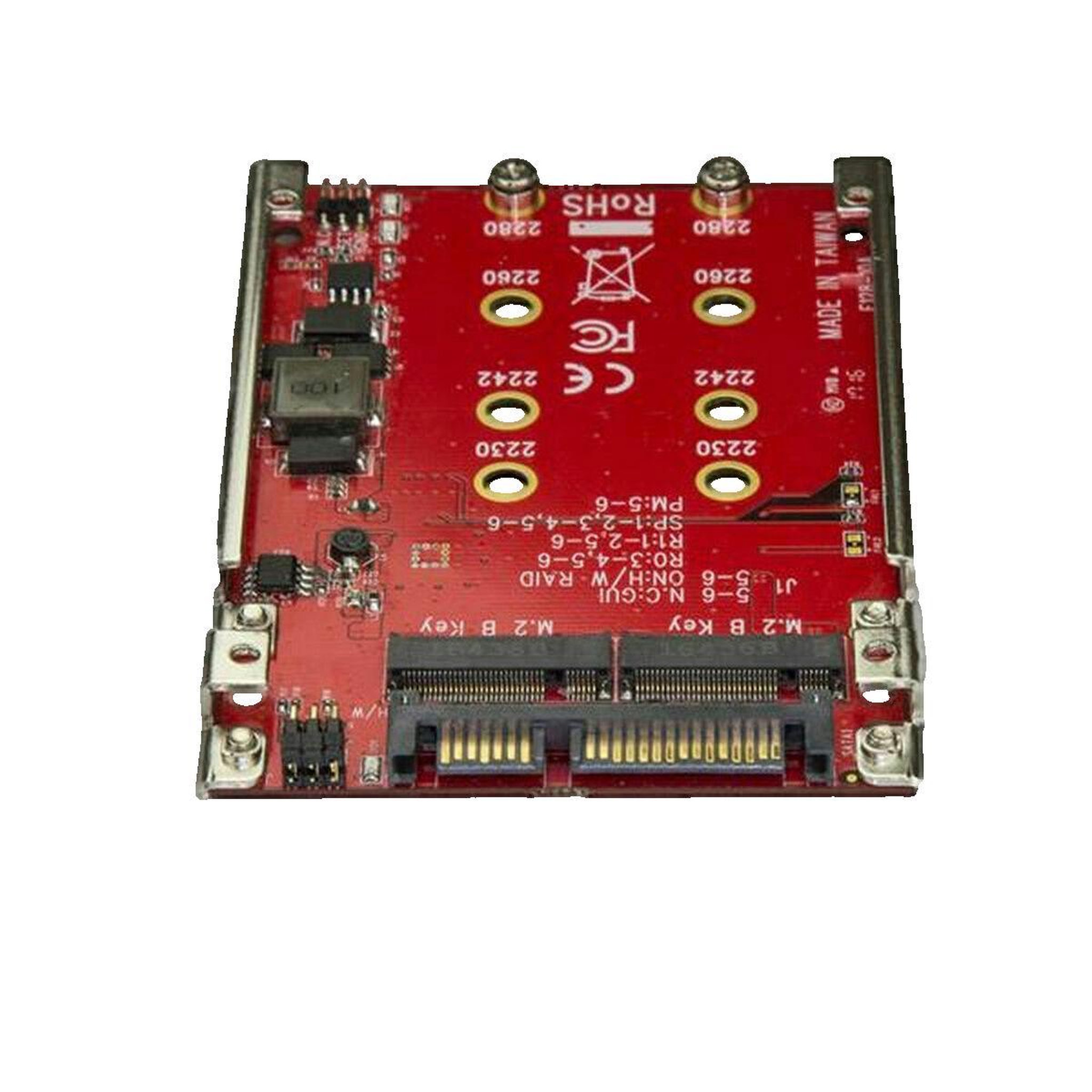 Voir la diapositive 3 : Startech Adaptateur M.2 - STARTECH - Modèle 0065030875141 - RAID