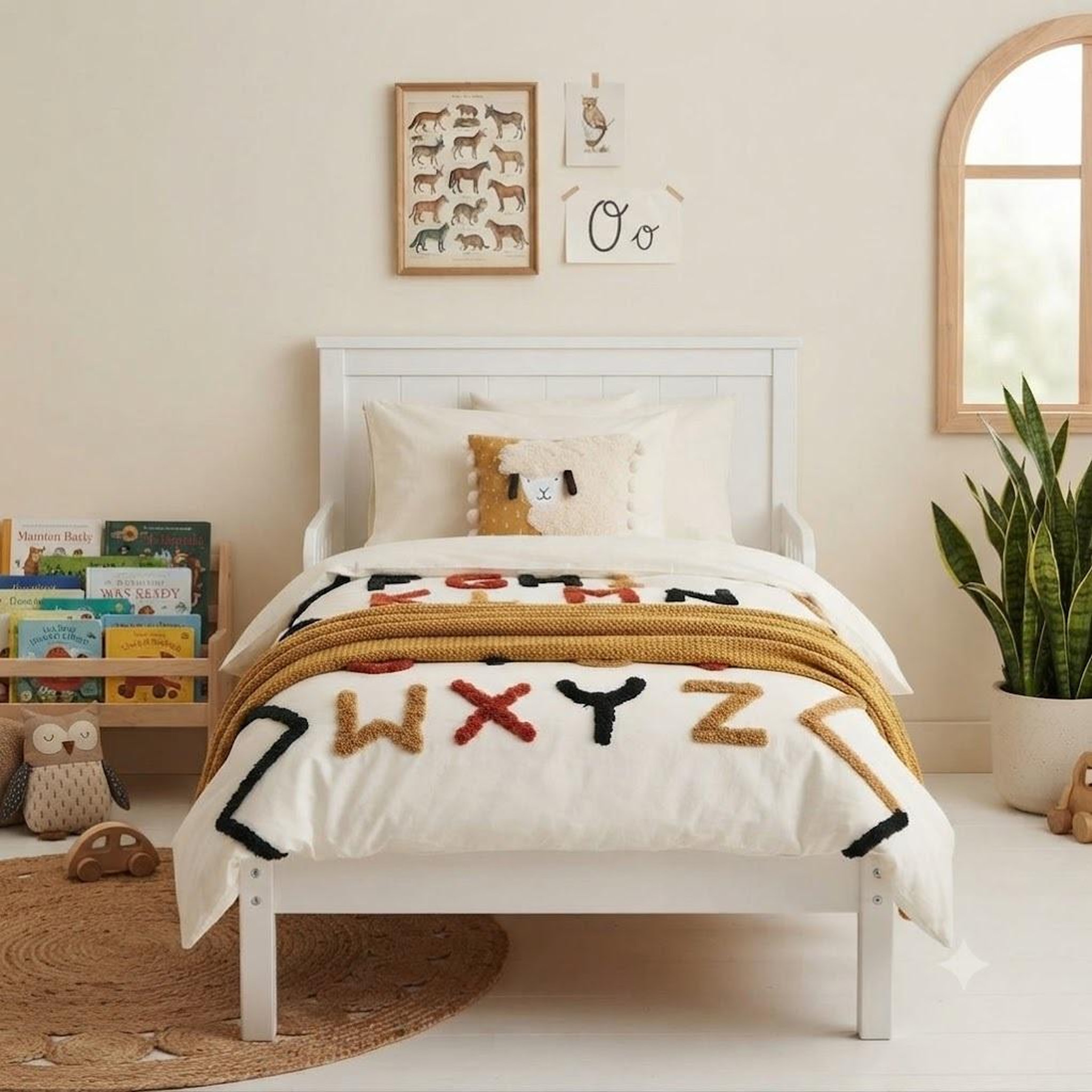 Voir la diapositive 3 : Eden Housse de couette + 1 taie collection alphabet