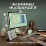 Voir la diapositive 3 : Logitech Clavier + Souris Combo Pebble 2