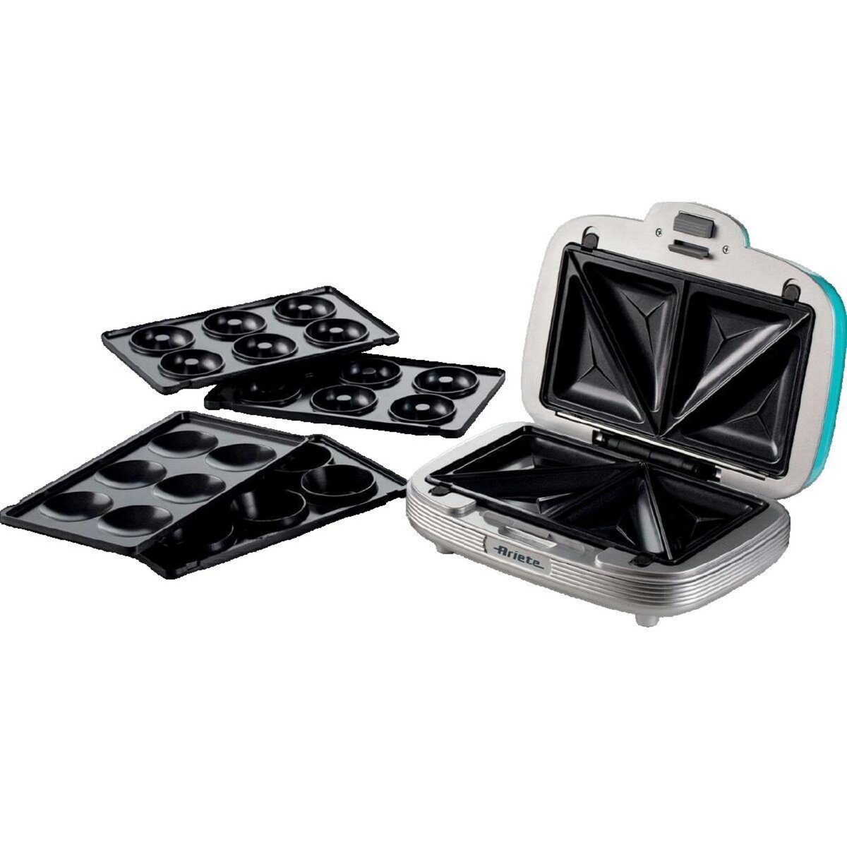 ARIETE Appareil à sandwichs 3 en 1 Ariete bleu