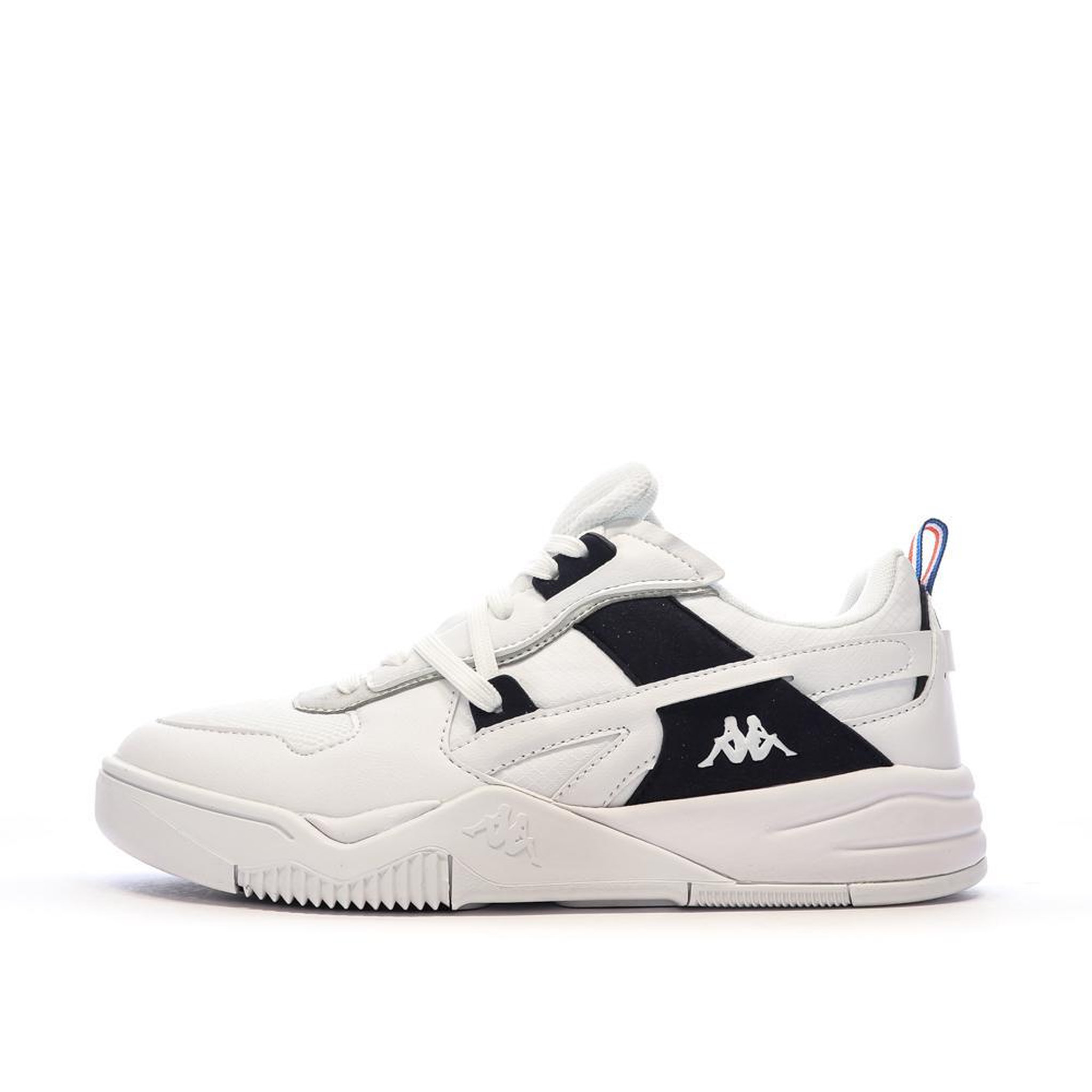 Voir la diapositive 1 : KAPPA Baskets Blanches/Noires Kappa Iset 1 Alpine F1