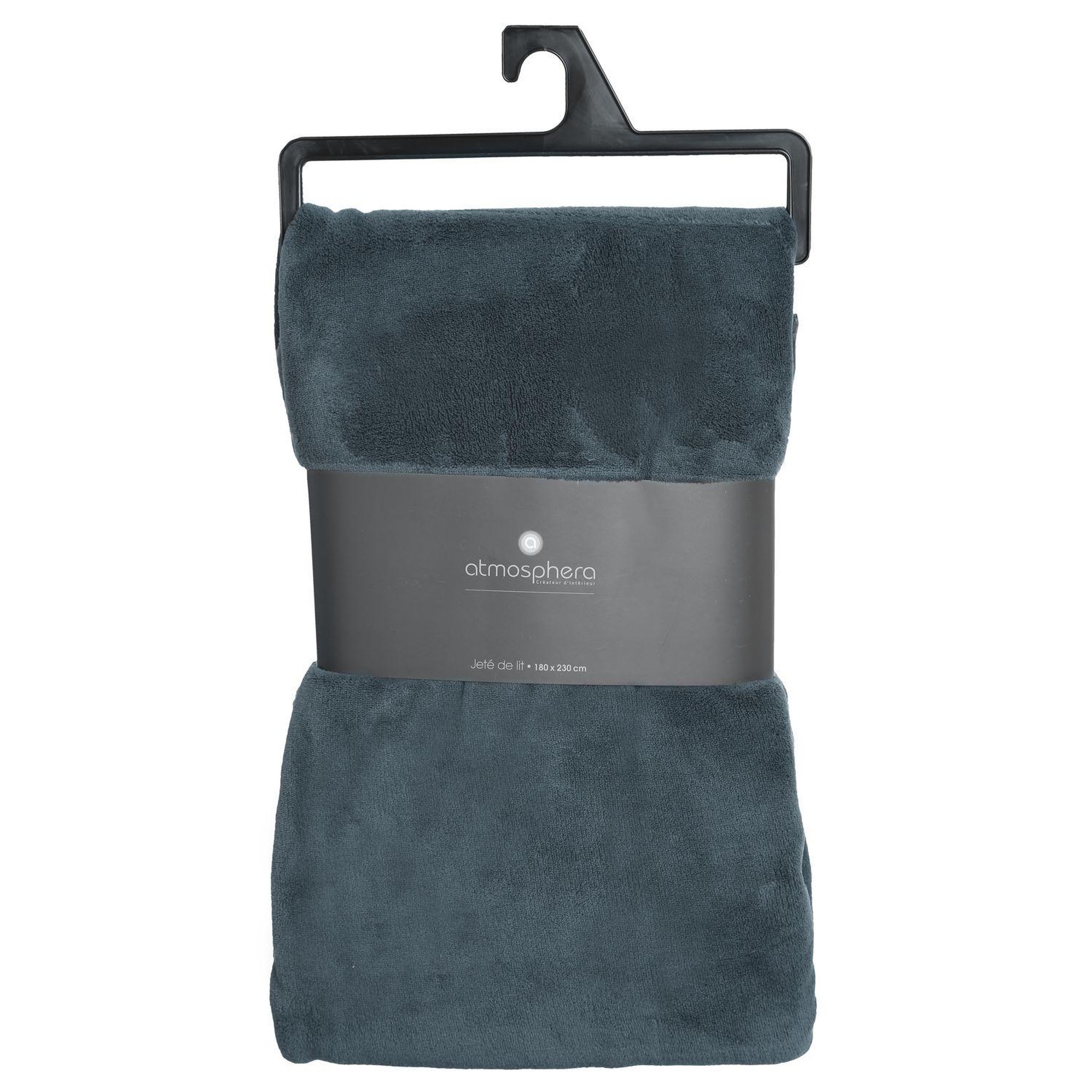 Voir la diapositive 2 : ATMOSPHERA Plaid en Microfibre uni
