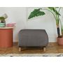 Voir la diapositive 2 : BEST MOBILIER Cristal - pouf modulable - 65 cm - en velours texturé