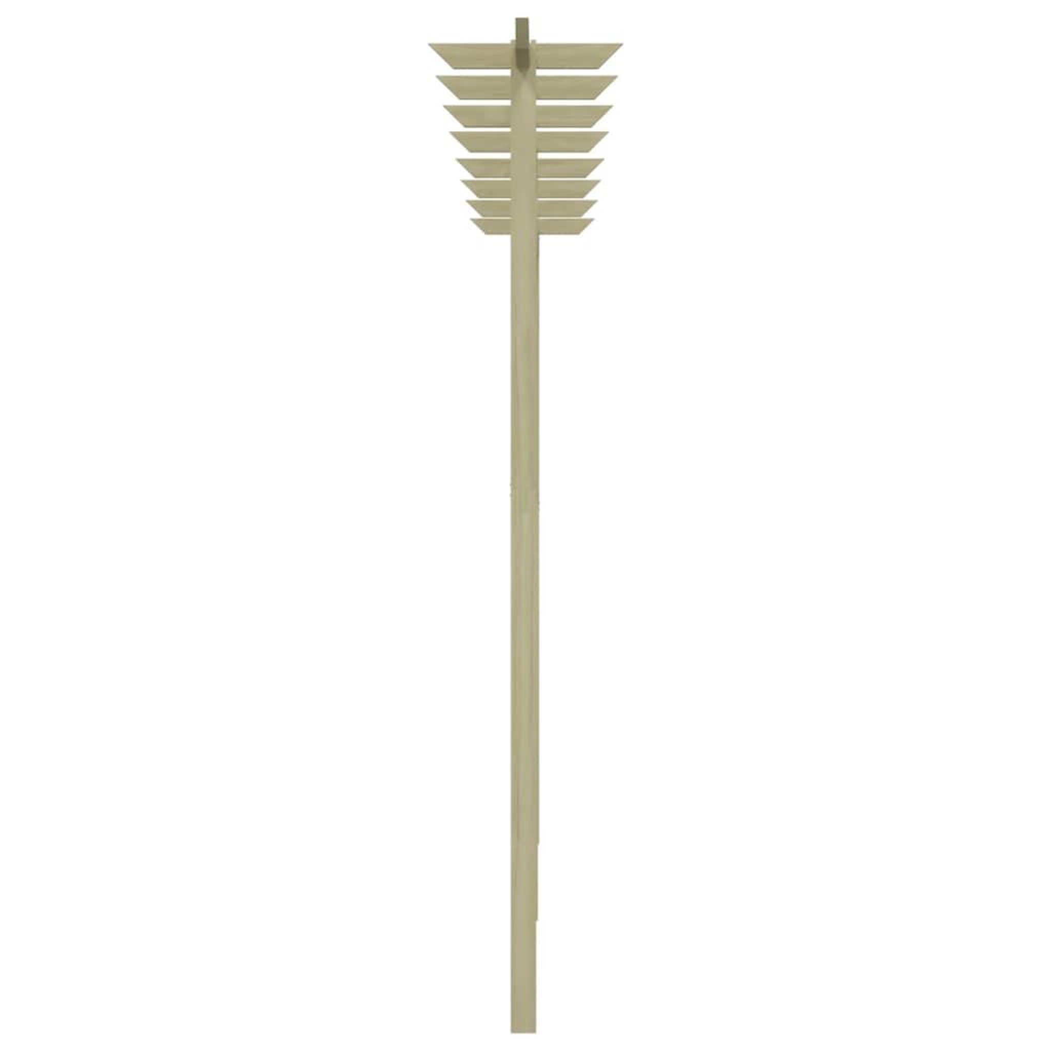 Voir la diapositive 3 : VIDAXL Pergola de jardin 410 x 40 x 203 cm Bois