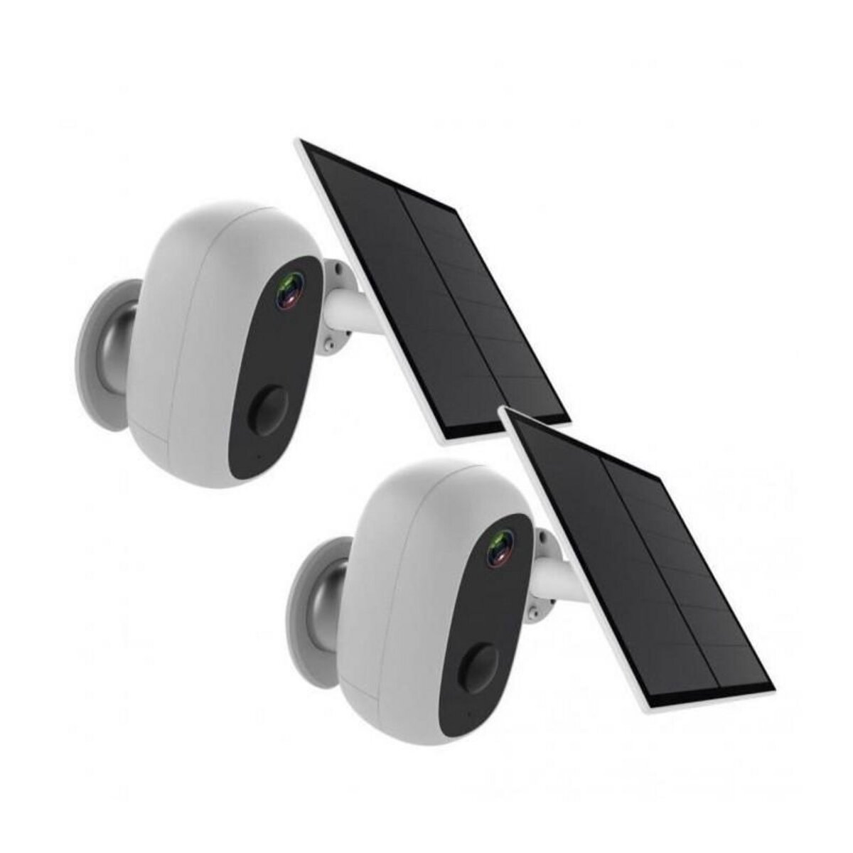 CHACON 2 caméras avec panneau solaire - CHACON - 2-IPCAM-BE03-PS - Extérieur - WiFi