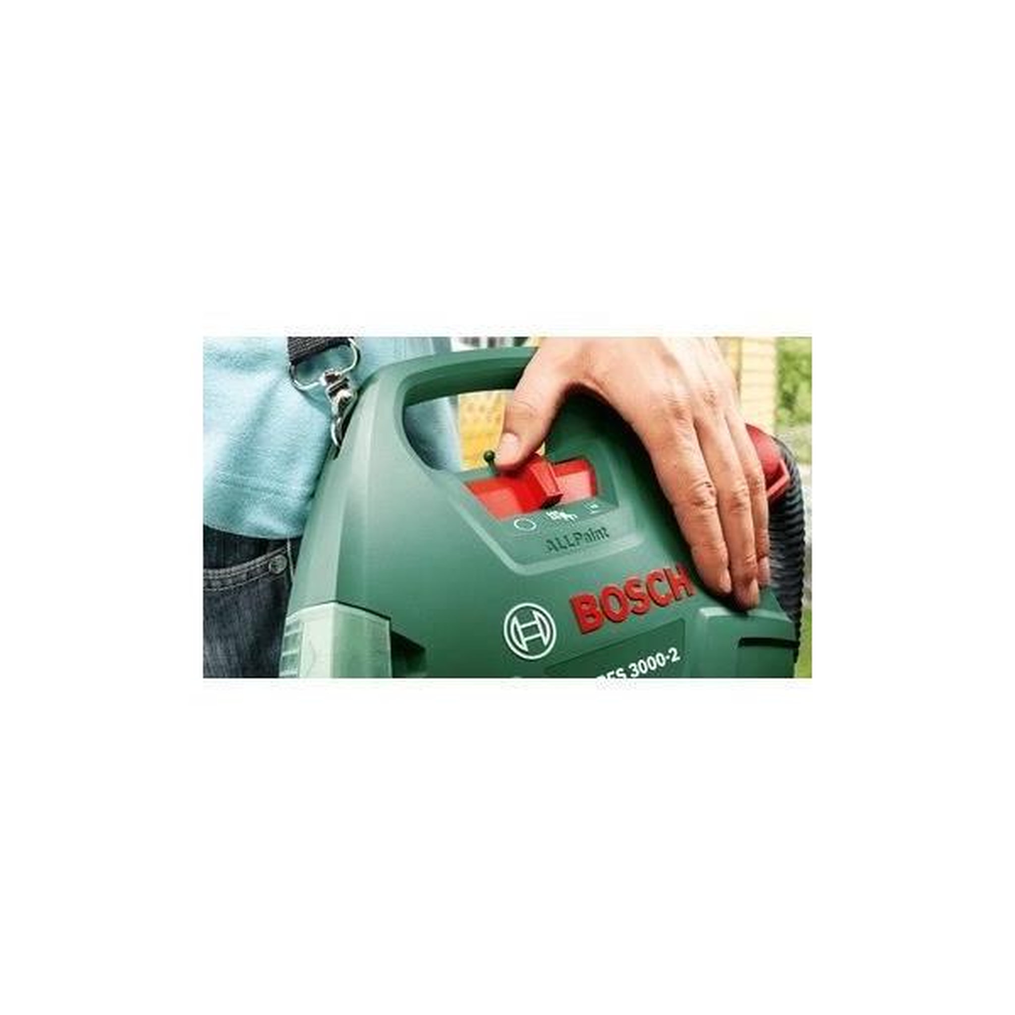 Voir la diapositive 4 : BOSCH Pistolet a peinture BOSCH PFS 3000-2 650W - Basse pression - Pour intérieur et extérieur