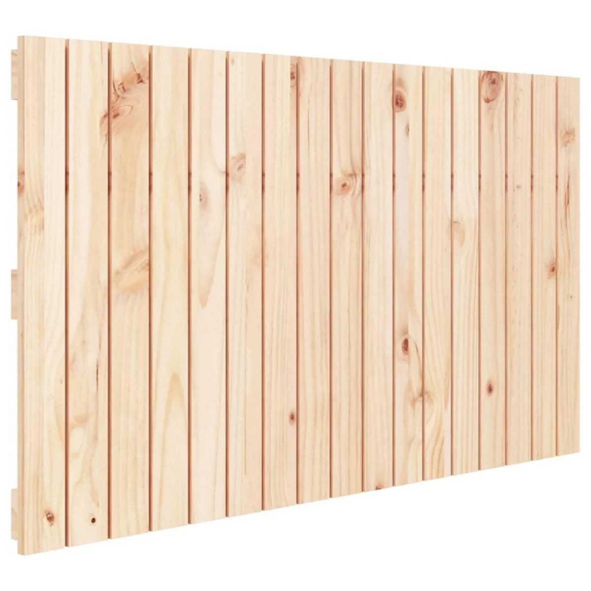 VIDAXL Tete de lit murale 108x3x60 cm Bois massif de pin