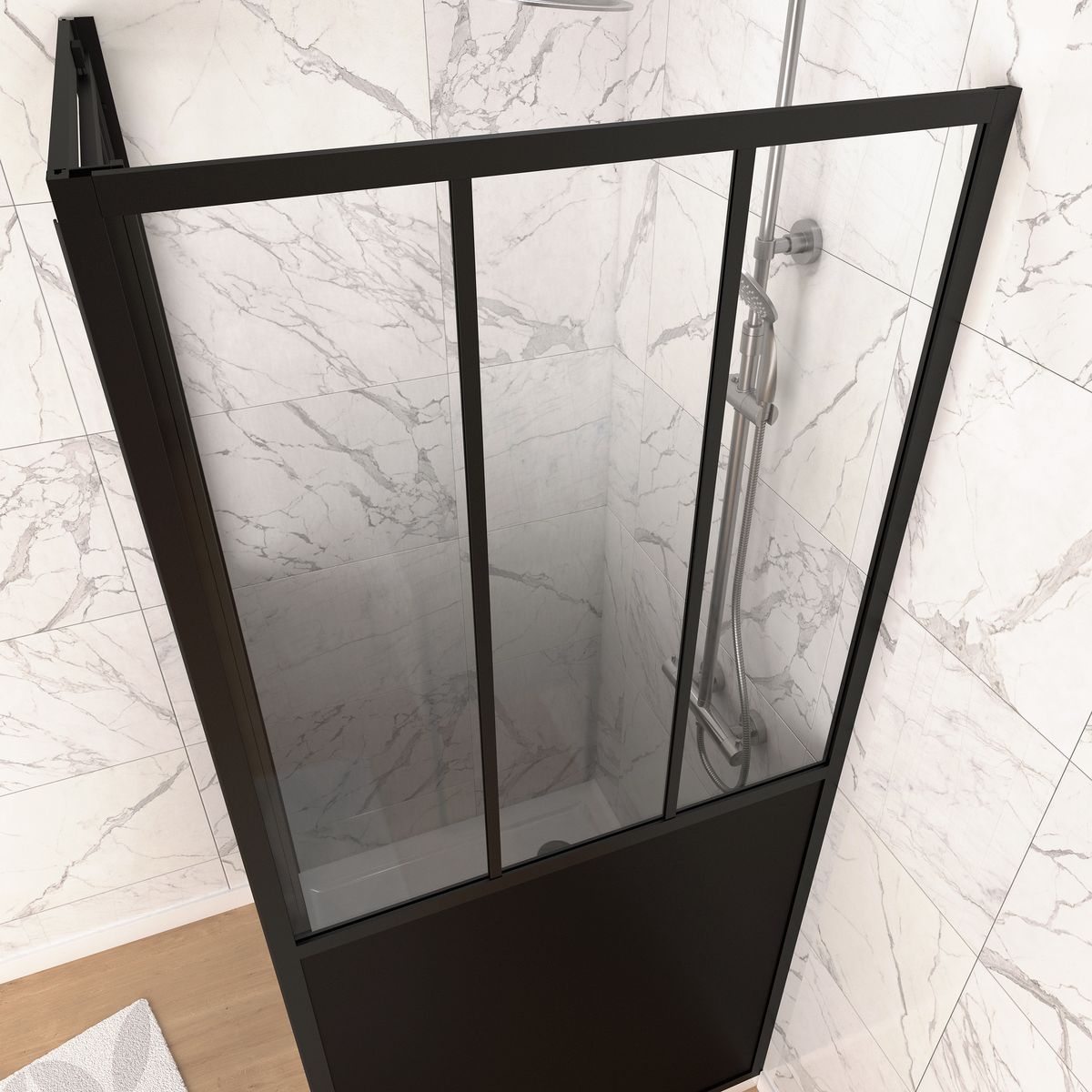 Aurlane Paroi de douche RETOUR PAROI FABRIK 90 X 200 cm