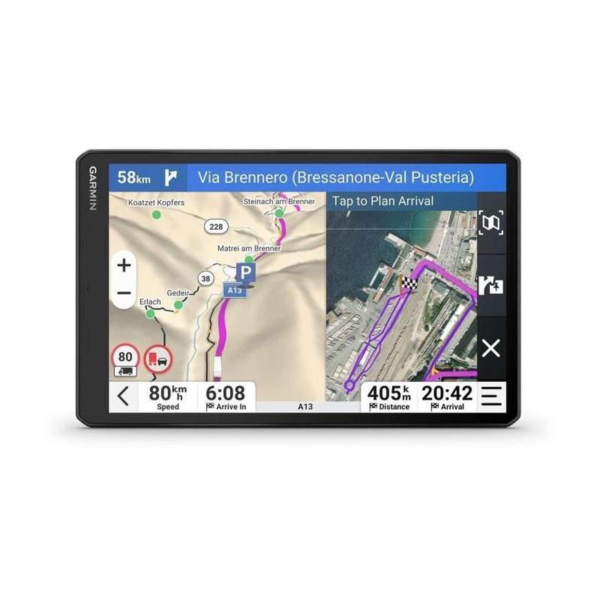 Voir la diapositive 5 : GARMIN GPS poids-lourds - GARMIN - Dezl LGV1020 - Europe entiere, communauté dezl