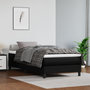 Voir la diapositive 2 : VIDAXL Cadre de lit sans matelas noir 90x190 cm similicuir