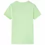 VIDAXL T-shirt pour enfants vert citron 128
