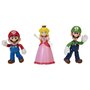 JAKKS PACIFIC Coffret 3 figurines 10 cm Royaume Champignon Super Mario