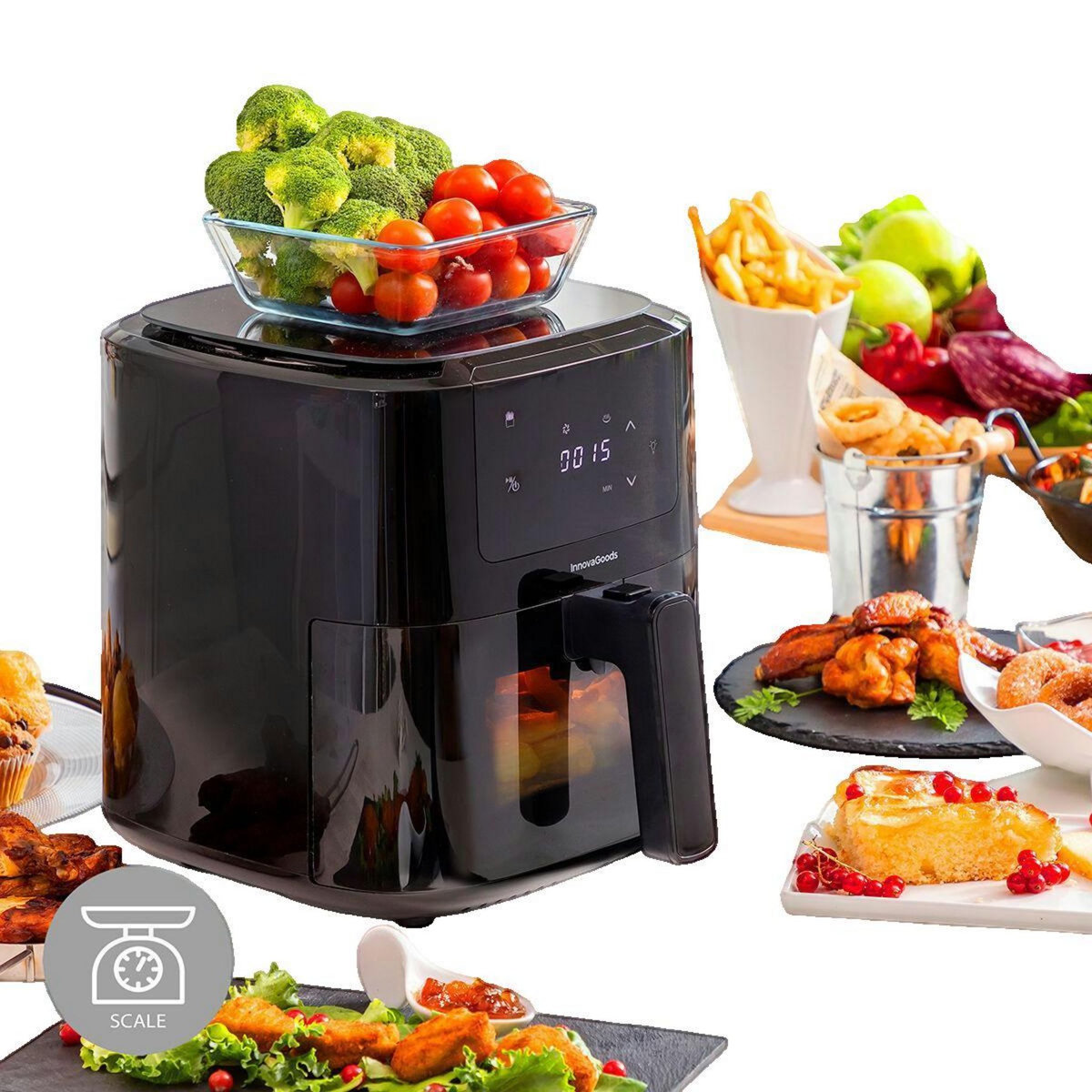 INNOVAGOODS Friteuse InnovaGoods Fryinn Balance 5000 5L