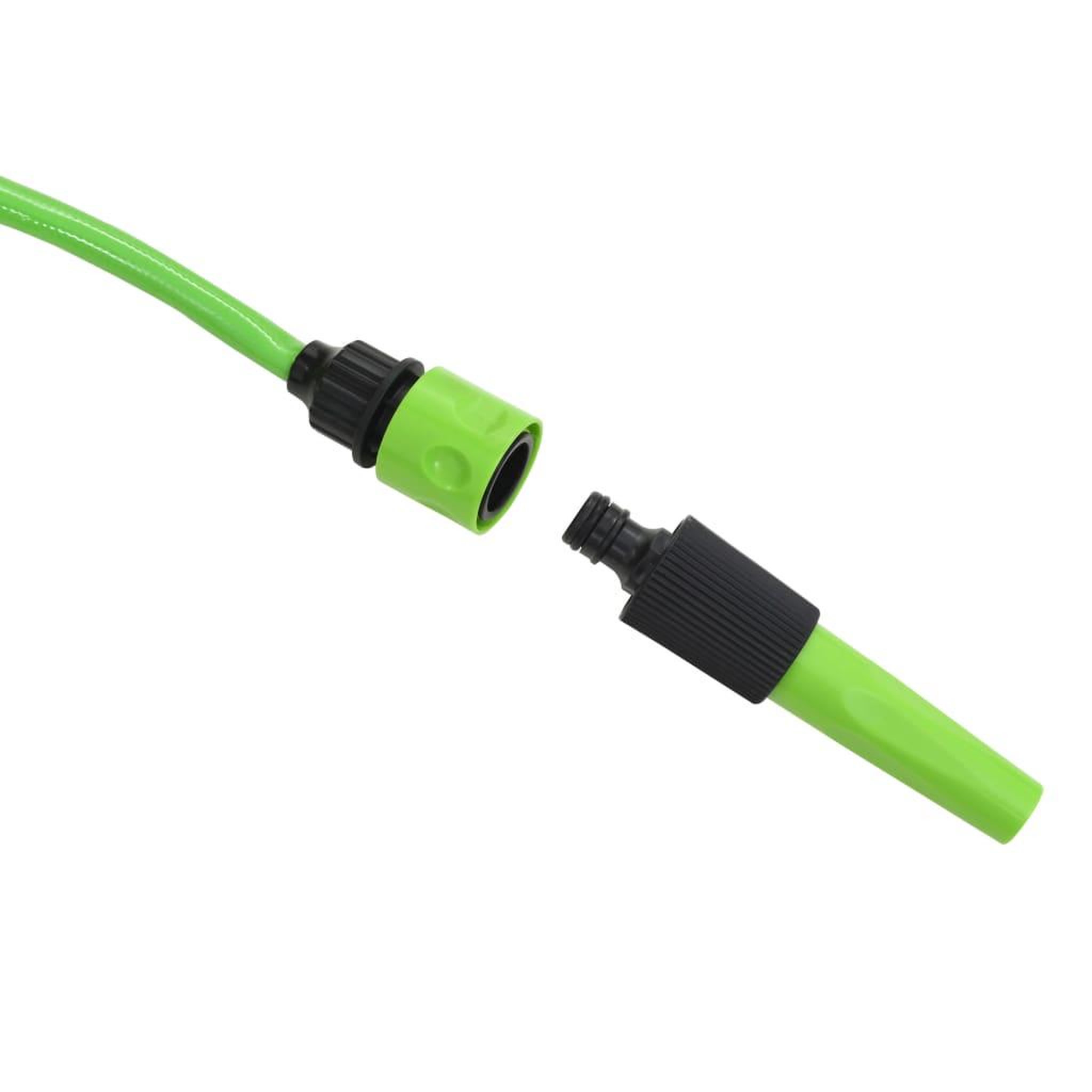 Voir la diapositive 5 : VIDAXL Enrouleur tuyau d'eau retractable automatique fixe mur 30+2 m
