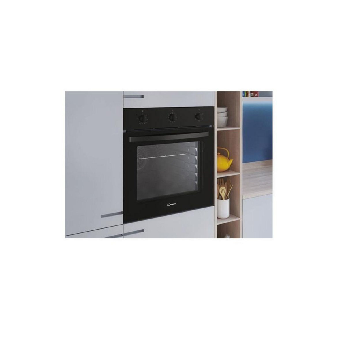 Candy Four intégrable multifonction 65l 60cm email inox - FIDCN502