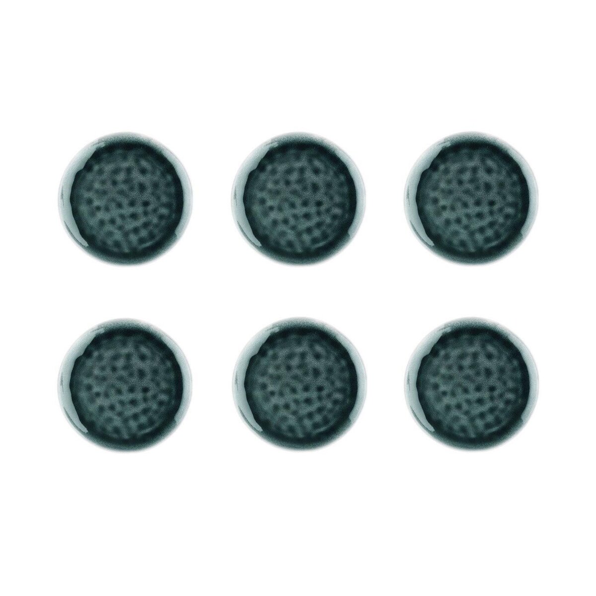 BJORN Assiette MOON Ø21cm - 6 pièces - Pétrole