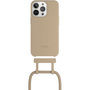 Voir la diapositive 3 : WOODCESSORIES Etui avec cordon iPhone 13 Pro Max Tour de cou gris