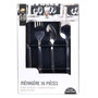 Voir la diapositive 6 : Saveur et dégustation Ménagère inox effet mat shiny Table Chic - 16 Pièces - Argent