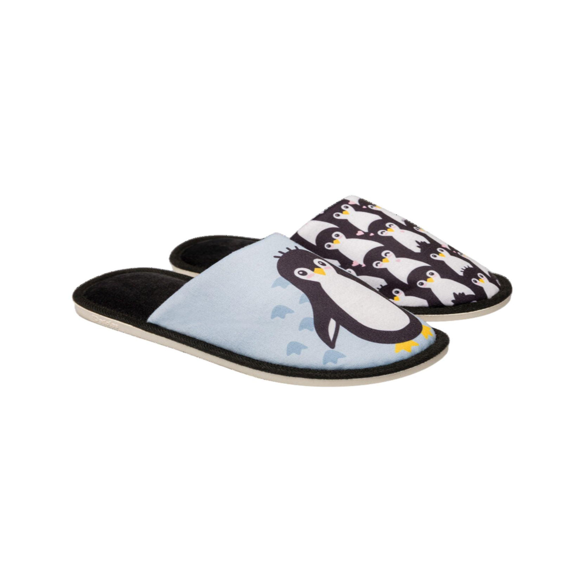 DEDOLES Pantoufles dedoles manchots. Coloris disponibles : Multicolore