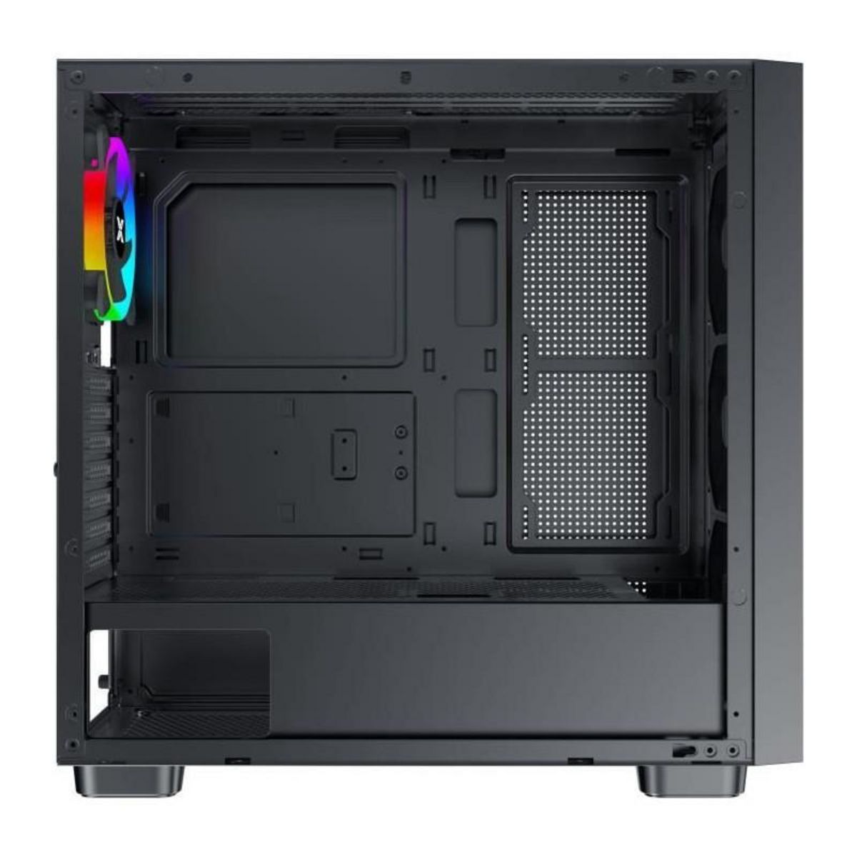 Xigmatek Boîtier PC - XIGMATEK - Gaming G Pro (Noir) - Moyen tour - Format E-ATX - Sans alimentation