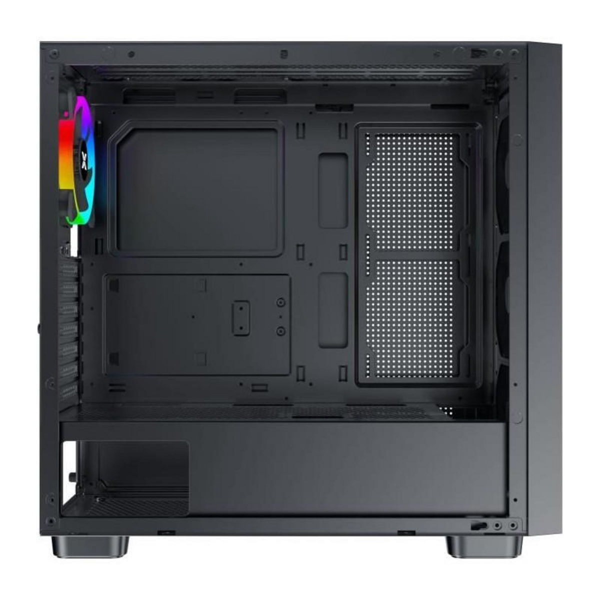 Xigmatek Boîtier PC - XIGMATEK - Gaming G Pro (Noir) - Moyen tour - Format E-ATX - Sans alimentation