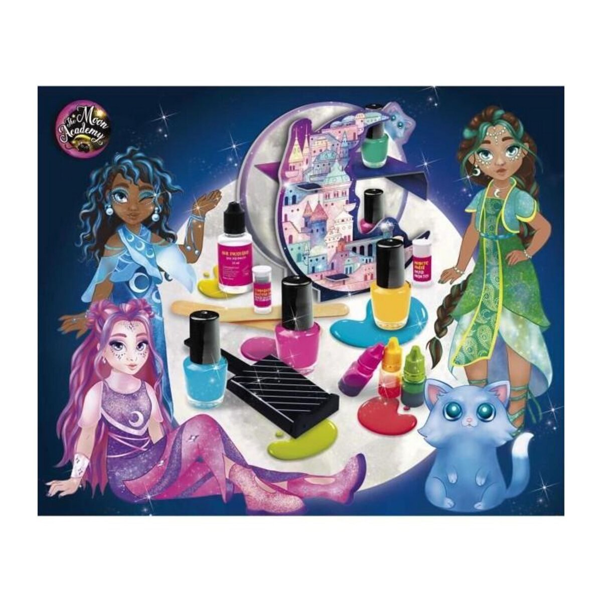 LISCIANI GIOCHI Kit de vernis a ongles magiques - LISCIANI - Brillants et aux effets spéciaux