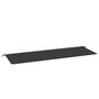 Voir la diapositive 2 : VIDAXL Coussin de banc de jardin noir 150x50x3 cm tissu oxford