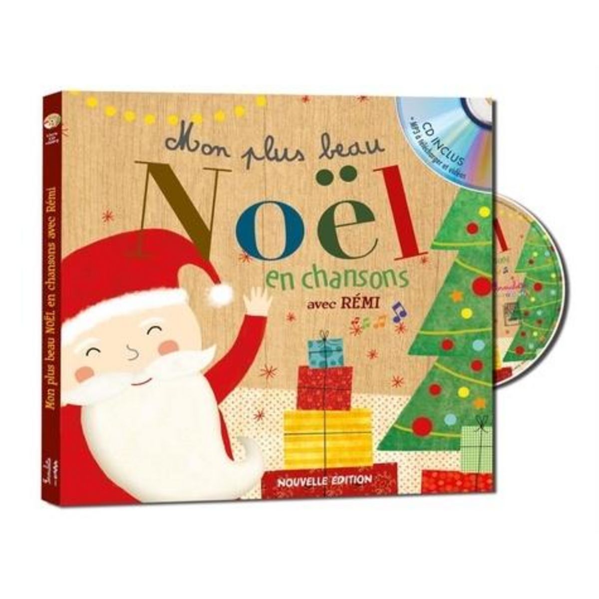 MON PLUS BEAU NOEL EN CHANSONS AVEC REMI. AVEC 1 CD AUDIO + 1 QR CODE, Guichard Rémi