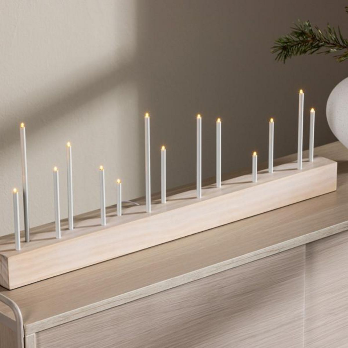 Paris Prix Chandelier à LED  Kungsberget  77cm Naturel