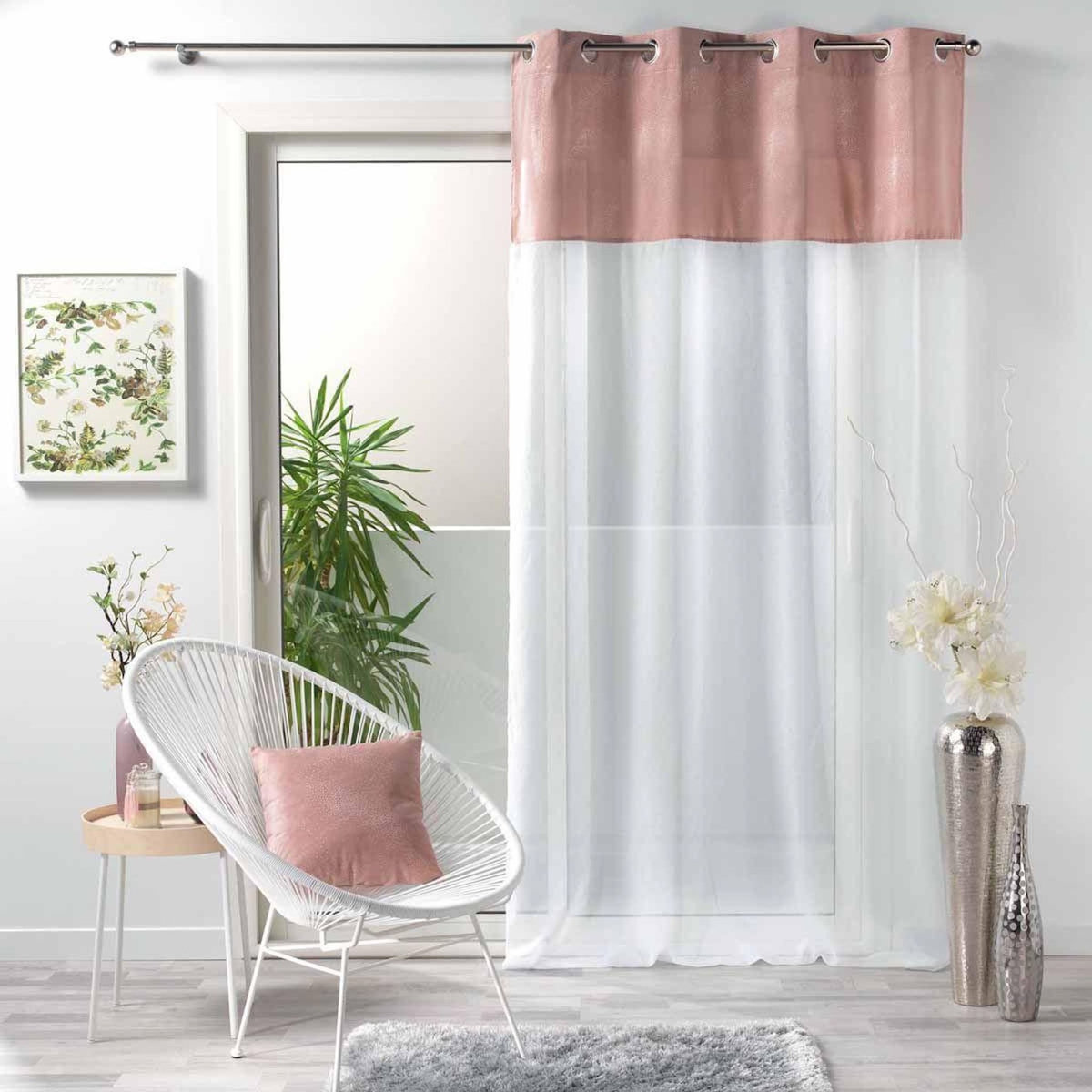Paris Prix Coussin Velours Déco  Melrose  40x40cm Rose