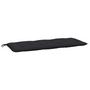 Voir la diapositive 4 : VIDAXL Coussins de banc jardin lot de 2 noir 120x50x7 cm tissu Oxford