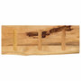 Voir la diapositive 5 : VIDAXL Dessus de table 90x30x2,5 cm bord vif bois massif manguier brut
