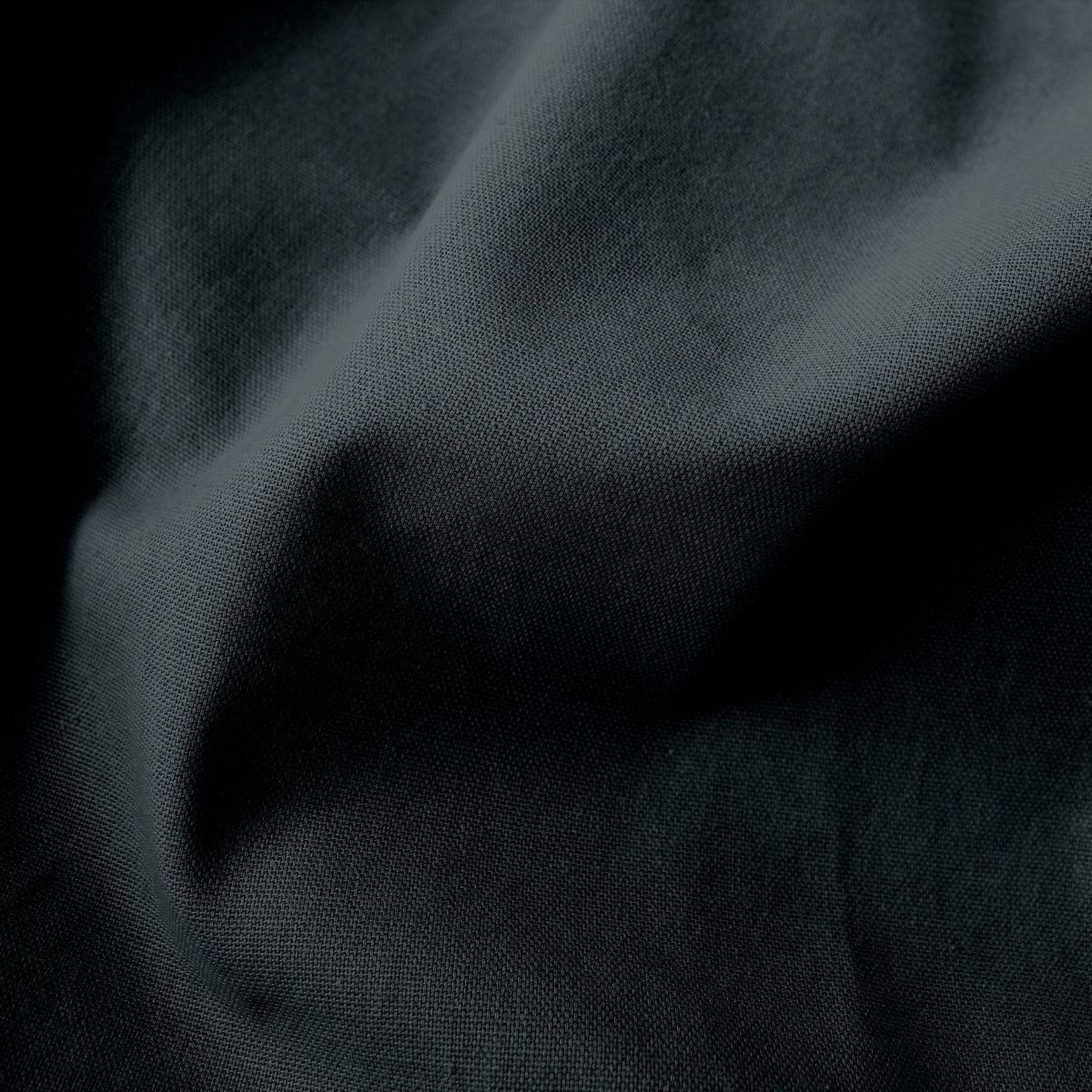 Voir la diapositive 3 : ENJOY HOME Rideau uni à œillets  panama  135x240cm gris foncé