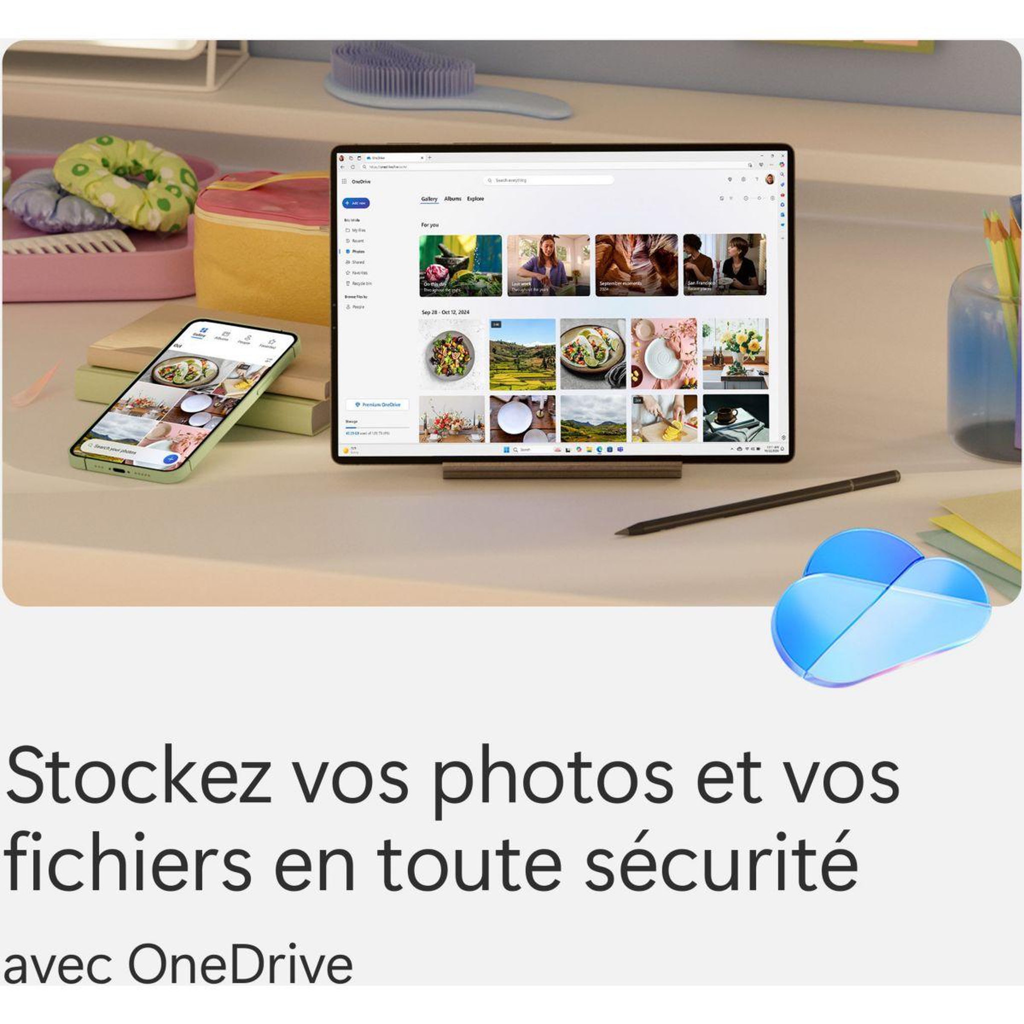 Voir la diapositive 3 : MICROSOFT Logiciel de bureautique 365 Personnel 12 mois 2025